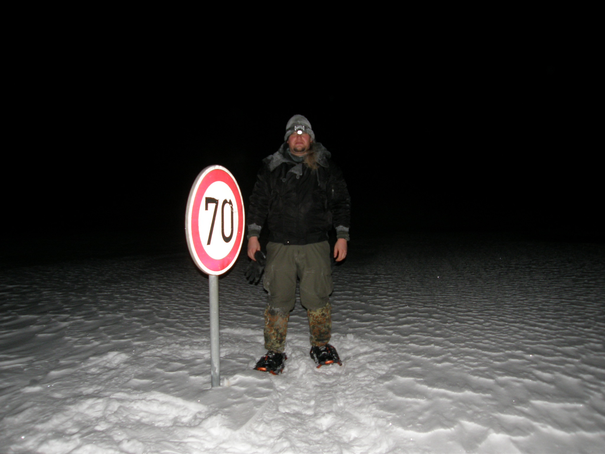 Přebuz - 1,5m sněhu a -30°C